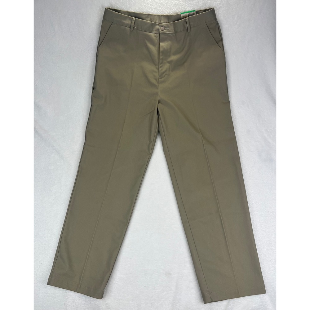 Austin Clothing Co.‎ Khaki Flat Front Pants Men's 38x32 New Classic